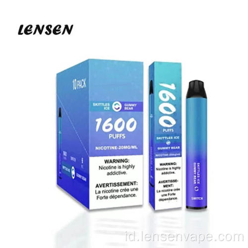 Desain Terbaru 960mAh Kapasitas Baterai Penyemprot sekali pakai